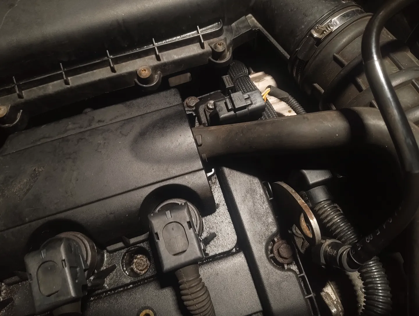 Smaller hose on boost pipe