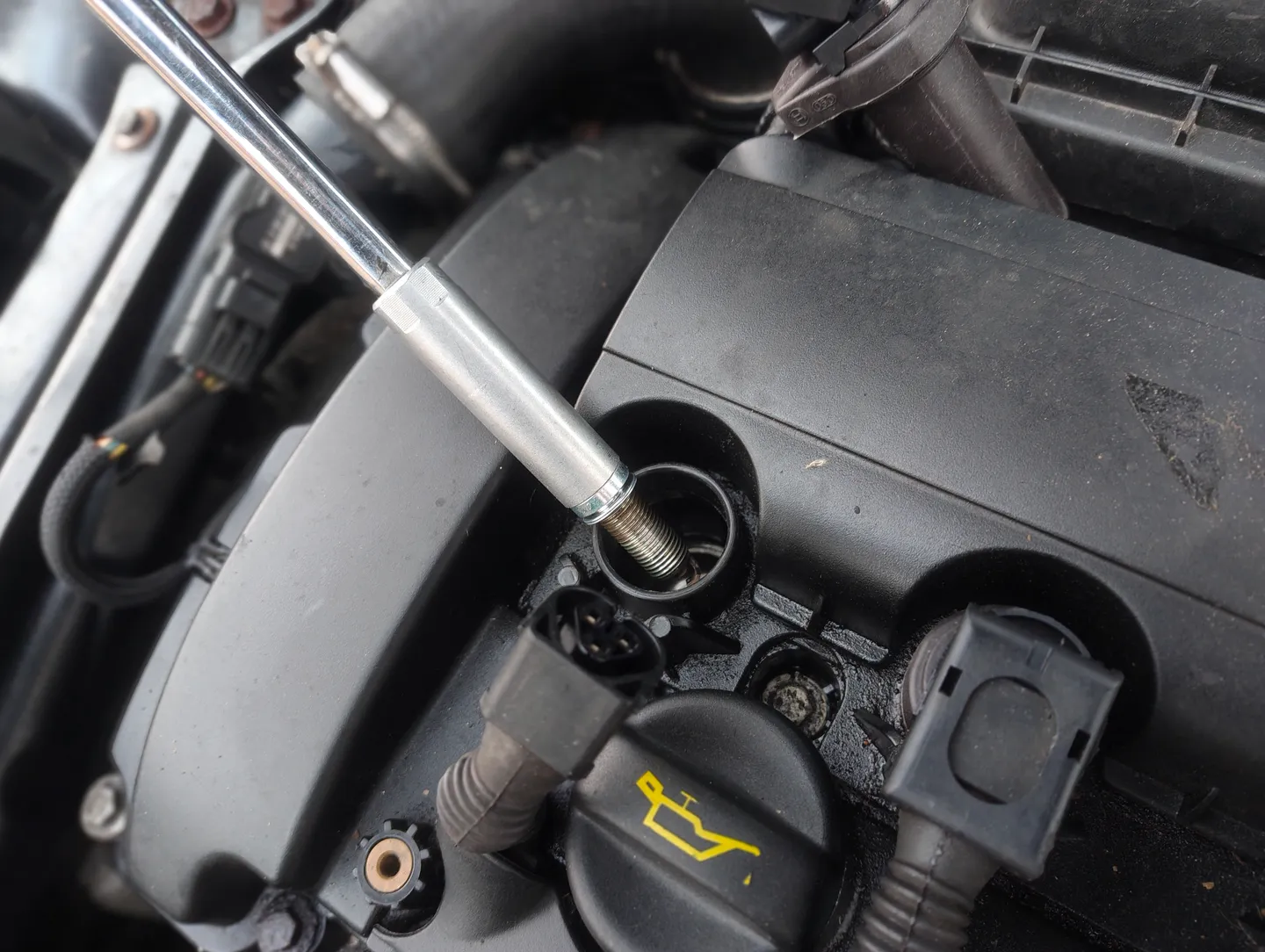 Spark plug replacement