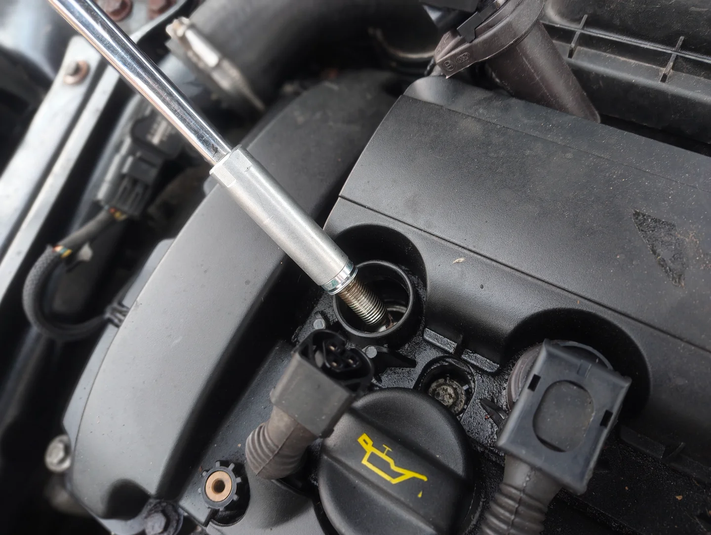 Spark plug replacement